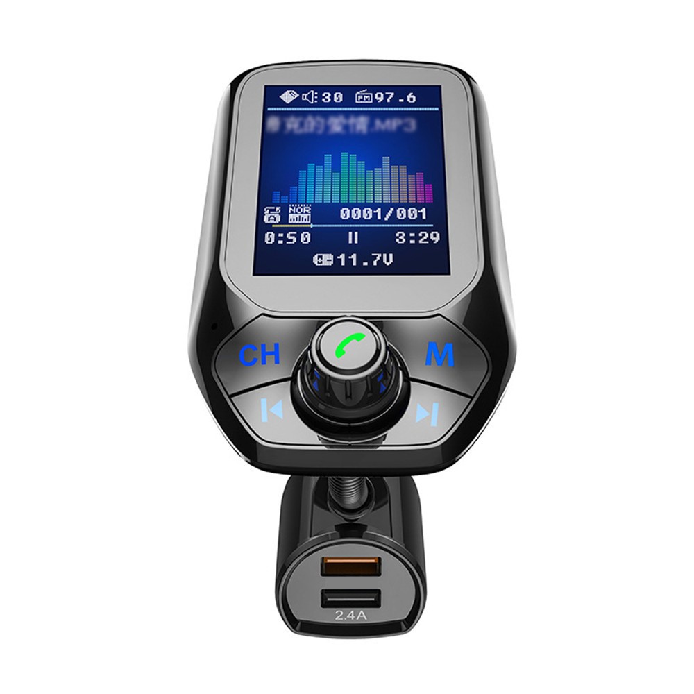 Bluetooth ハンズフリー通話 車載 Mp3音楽プレーヤー Fmトランスミッター Usb充電器 Disk House