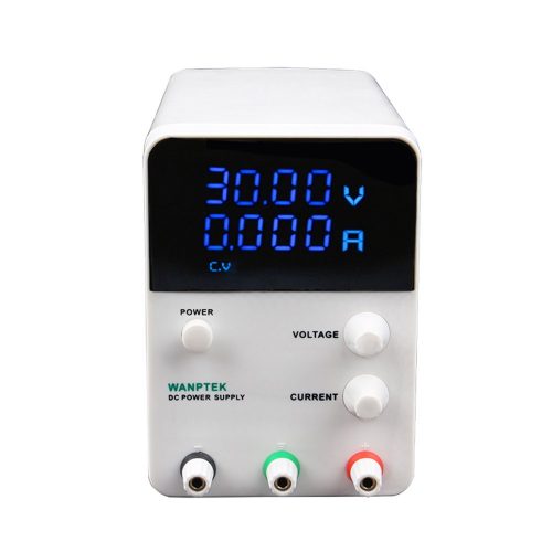 可変直流安定化電源 電圧レギュレーター 0-60V 0-5A AC 115V 60Hz入力 4桁青色LEDディスプレイ