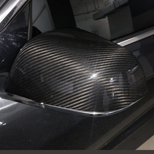 Tesla Model 3 2018-2019 ドライカーボン サイドミラーカバー