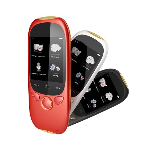 45言語 リアルタイム 音声翻訳機 2.0インチスクリーン Bluetooth Wi-Fi