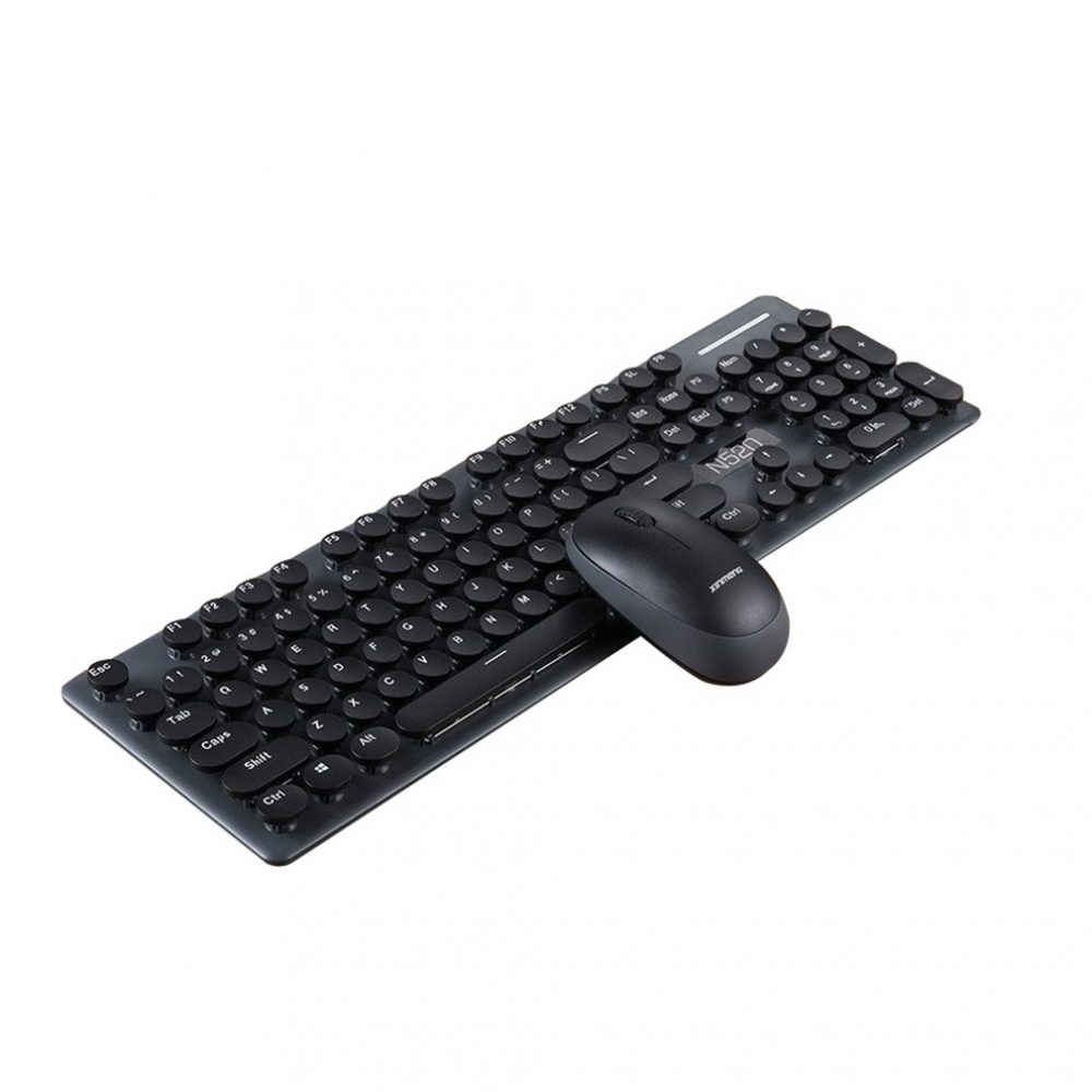 2.4GHz ワイヤレス ラウンドキー フルキーボード＆マウス 1600DPI - 画像 (11)