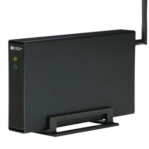 3.5/2.5インチ SATA HDD SSD ワイヤレス USB 3.0 Wi-Fi NAS + ルーター ケース