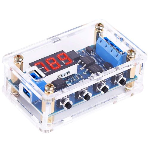 DC 5V-36V 12V 24V デュアル MOS LED デジタル タイム ディレイ リレー トリガ ー サイクルタイマー ディレイスイッチ回路ボード