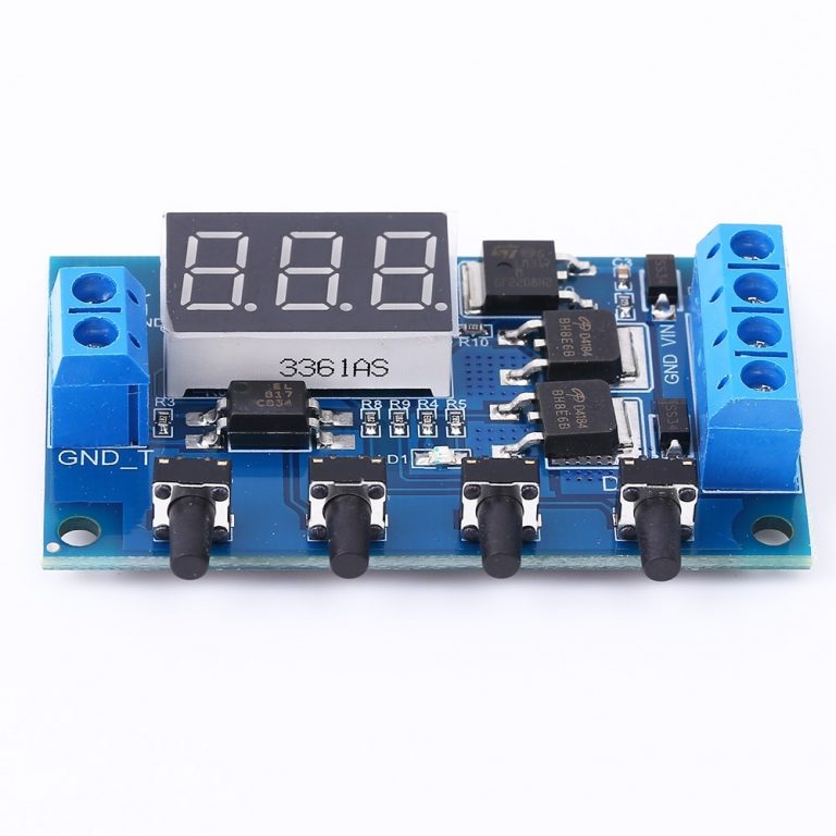 DC 5V36V 12V 24V デュアル MOS LED デジタル タイム ディレイ リレー トリガ ー サイクルタイマー ディレイ