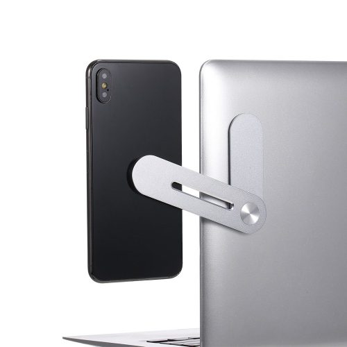 ノートパソコン用 アルミニウム スマホスタンド ホルダー