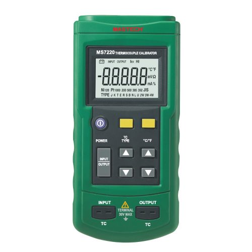 MASTECH MS7220 プロフェッショナル 熱電対シミュレーター キャリブレーター