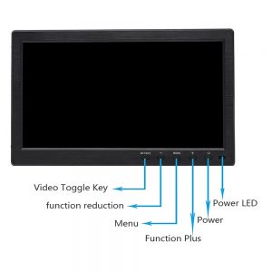 10.1インチ HD タッチスクリーン IPS液晶ディスプレイ メディアプレーヤー - Disk House