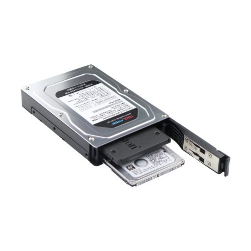 3.5インチ SATA ドライブベイ 2.5インチ HDD SSD x 2 アダプター RAID 0 RAID 1 JBOD Nor 対応