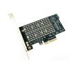 NVME M.2 SSD M Key + B Key SATA → PCI-E x4 Gen 3 アダプター - 画像 (5)