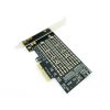 NVME M.2 SSD M Key + B Key SATA → PCI-E x4 Gen 3 アダプター - 画像 (2)