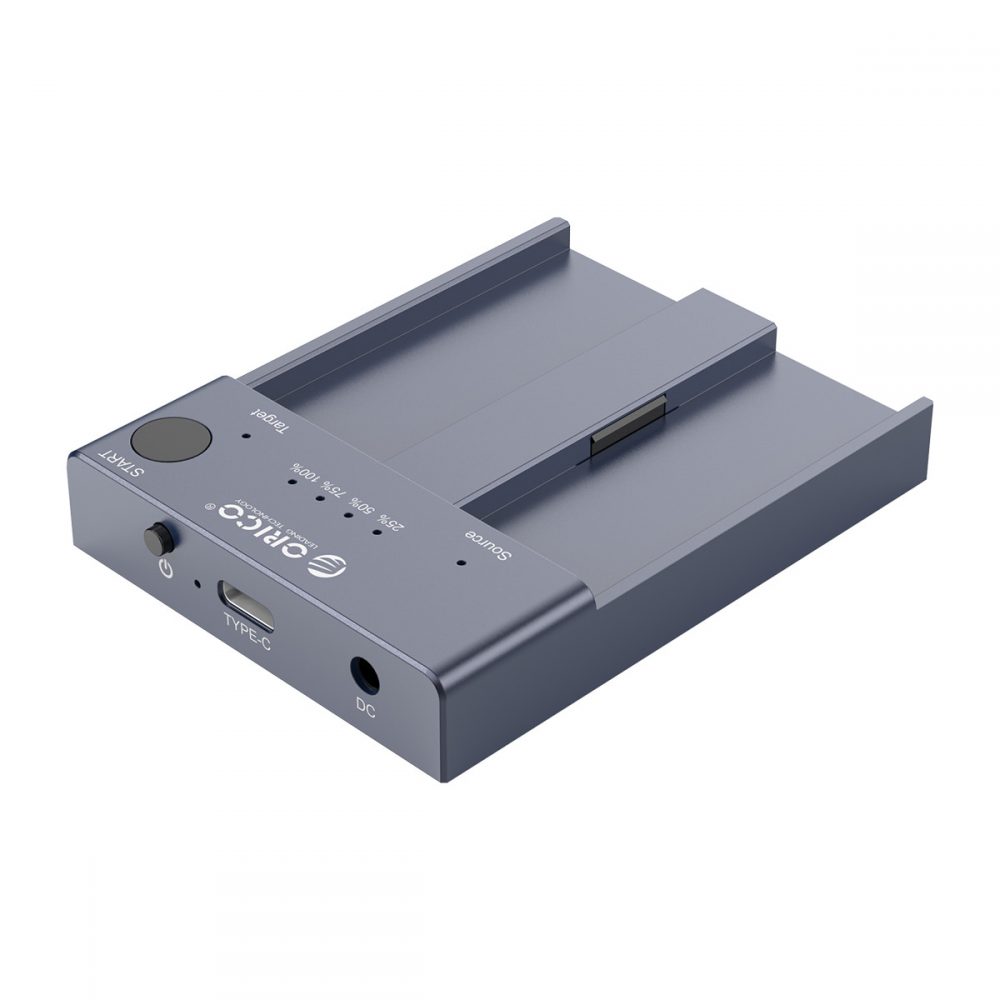 デュアルベイ M.2 NVME SSD ドックステーション 2242 2260 2280 22110 Mキー & M/Bキー - 画像 (4)