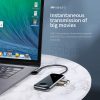USB Type-C 6 in 1 ハブ 4K HDMI Type-C PD USB 3.0 x 2ポート 3.5mm オーディオジャック Apple watch Qi ワイヤレス充電 - 画像 (3)