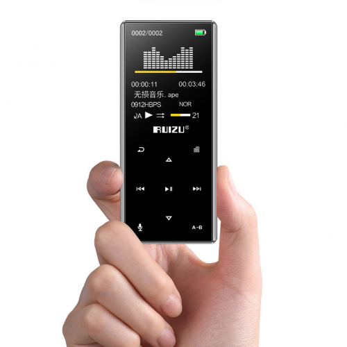 RUIZU D29 メタルタッチ Bluetooth MP3 ロスレス音楽プレーヤー