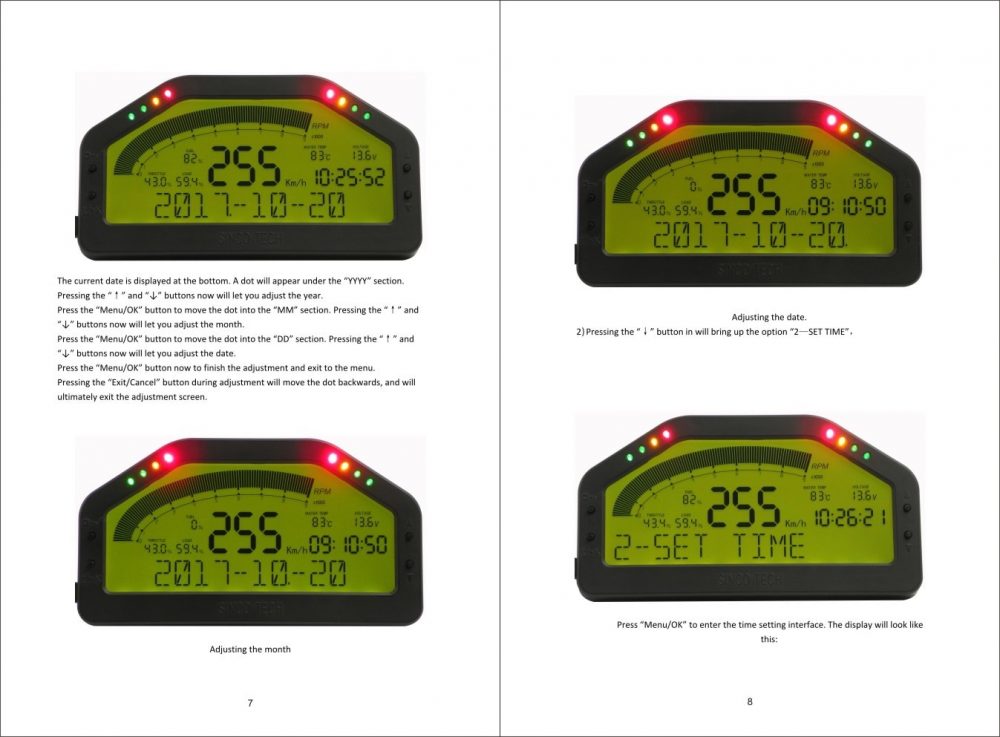 ハイパフォーマンス OBD2 ダッシュボード 液晶デジタル スピードメーター タコメーター - 画像 (9)