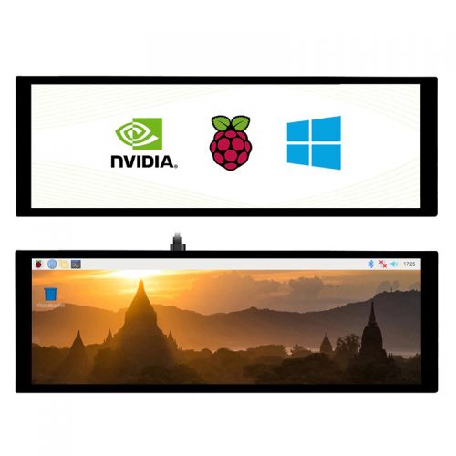 7.9インチ IPS液晶 タッチスクリーンディスプレイ 400 x 1280 HDMI入力