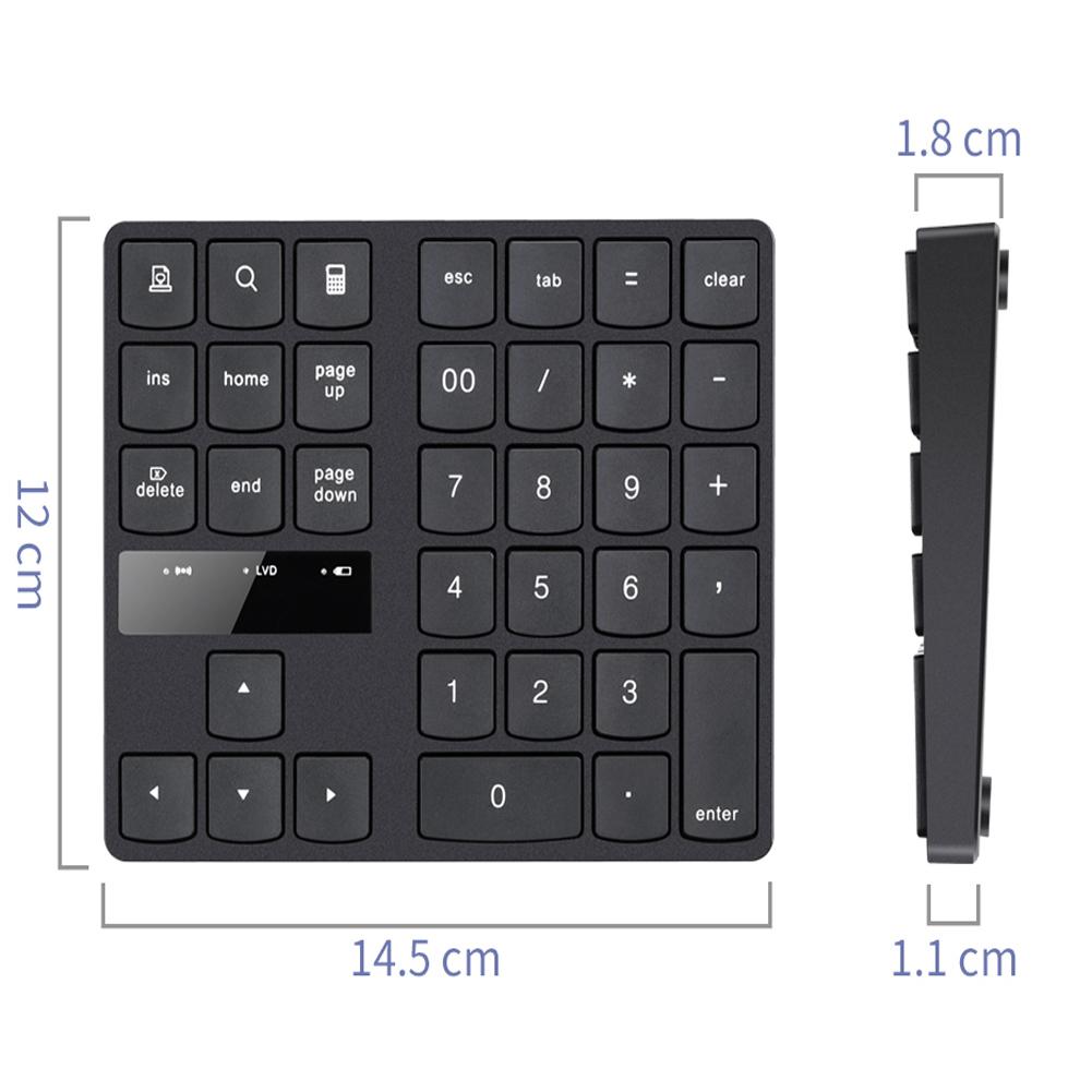 35キー 矢印キー付き 2.4GHz ワイヤレステンキー