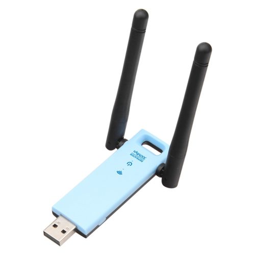 デュアルアンテナ USB Wi-Fi ワイヤレス リピーター エクステンダー シグナルブースター IEEE 802.11b/g/n 300Mbps