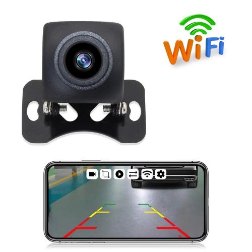 ワイヤレス Wi-Fi バックミラー モニター カメラ Android iOSスマホ対応