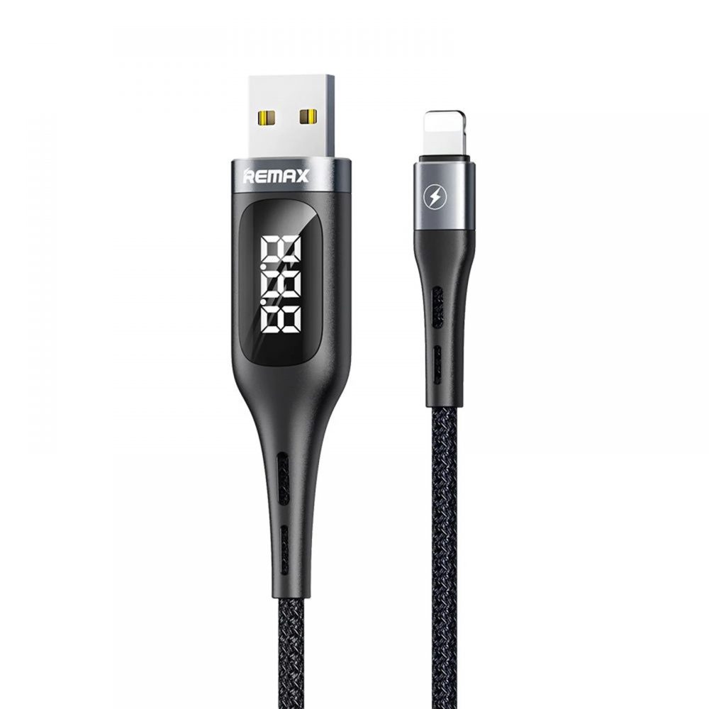 USB Type-C/Lightning 2.1A対応 高速充電 電流/電圧 自動充電オフ ディスプレイ付き データ転送 充電 ケーブル