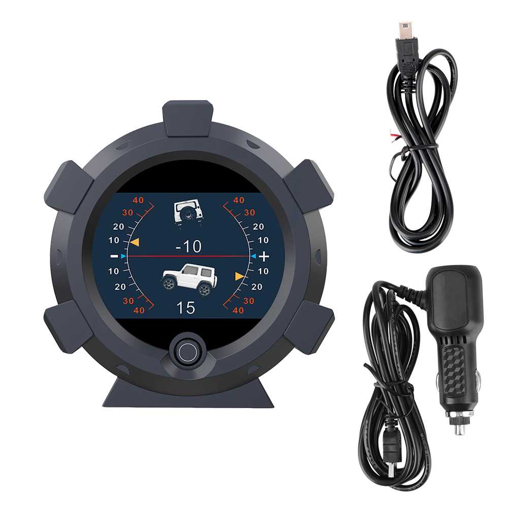 オフロード車対応 スマート GPS スピードメーター デジタル 勾配レベルメーター