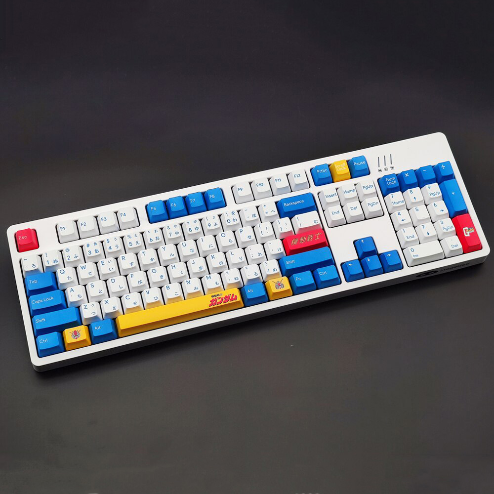 104キー Oemプロファイル Dye刻印 日本語 かな Pbt アニメキーキャップ Cherry Mx スイッチ メカニカルキーボード対応 Disk House