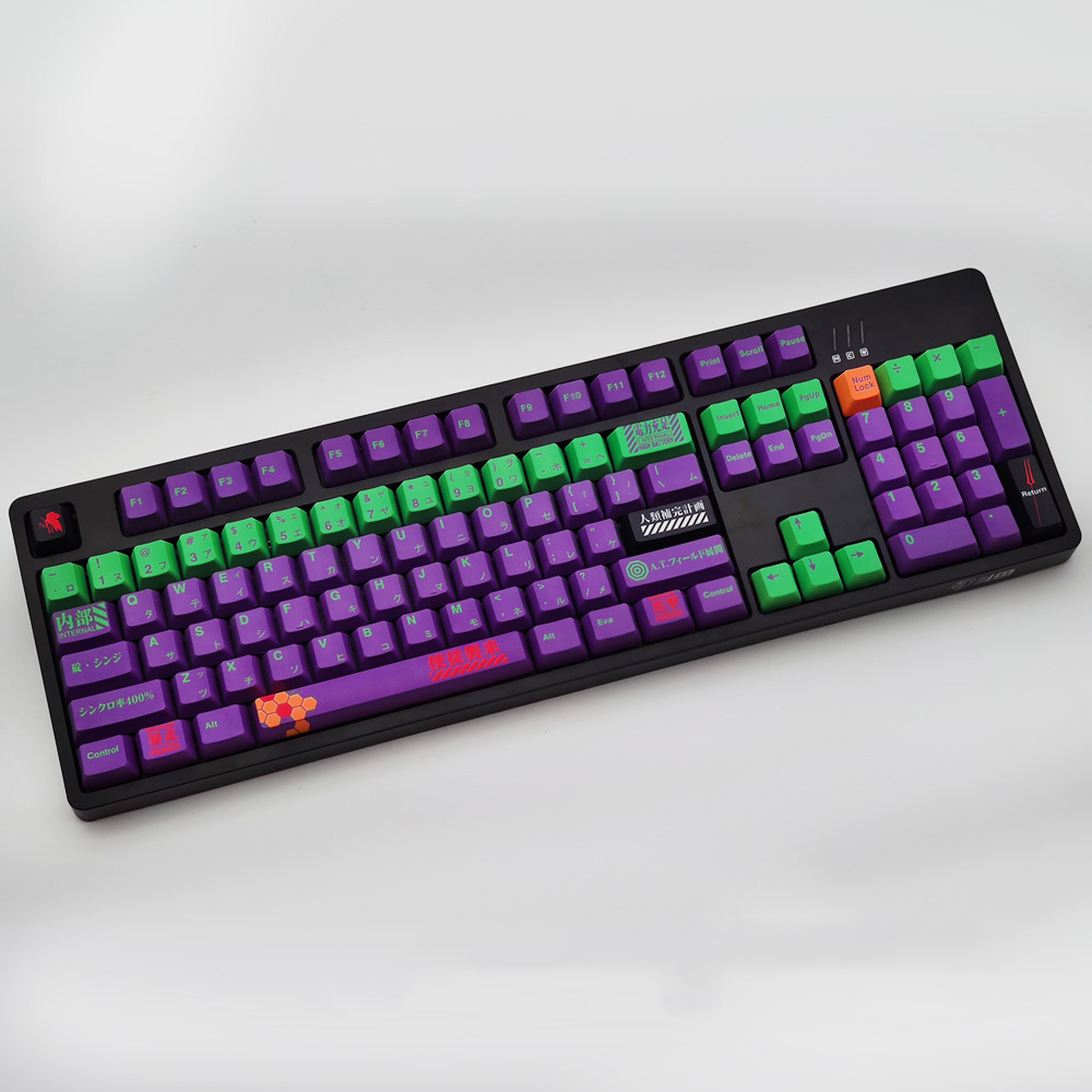 117キー DYE-SUB OEMプロファイル 日本語 カナ PBT キーキャップ Cherry MX スイッチ メカニカルキーボード対応 -  Disk House