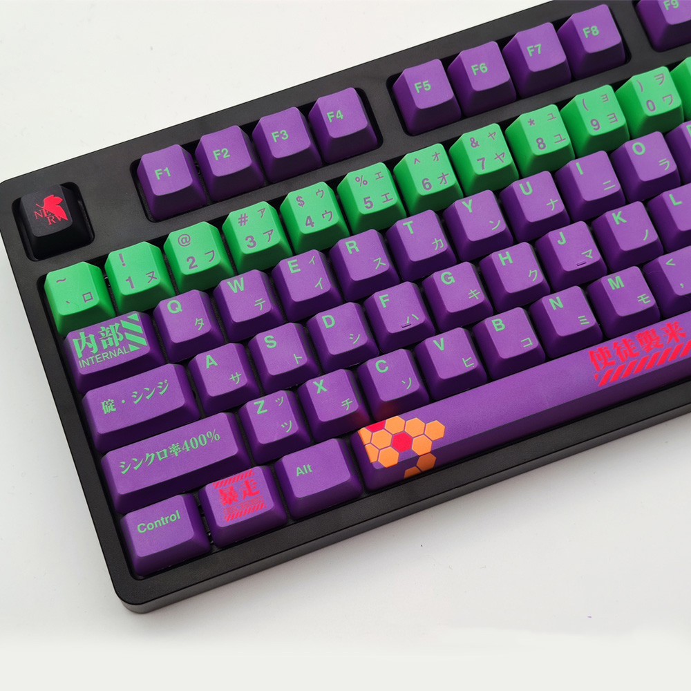 117キー DYE-SUB OEMプロファイル 日本語 カナ PBT キーキャップ Cherry MX スイッチ メカニカルキーボード対応 -  Disk House