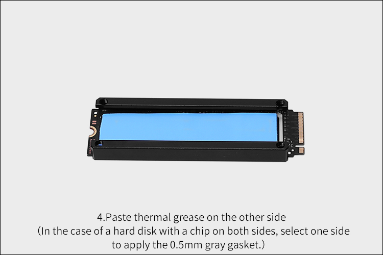 2280 22110 M.2 NVMe SATA SSD ヒートシンク デュアルファン 冷却ラジエーター キット