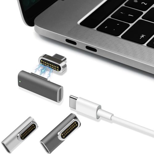 PD 100W USB 3.1 Type-C マグネットアダプター 10Gbp/s データ転送対応