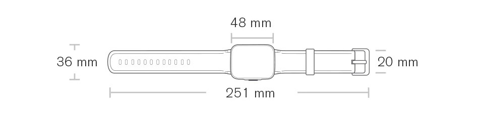 Xiaomi Haylou LS02 スマートウオッチ 心拍計 フィットネストラッカー