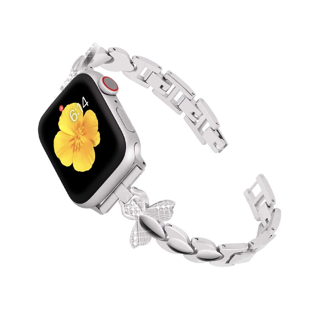 Apple Watch Beeデザイン レディース ダイヤモンド ブレスレット ウォッチバンド