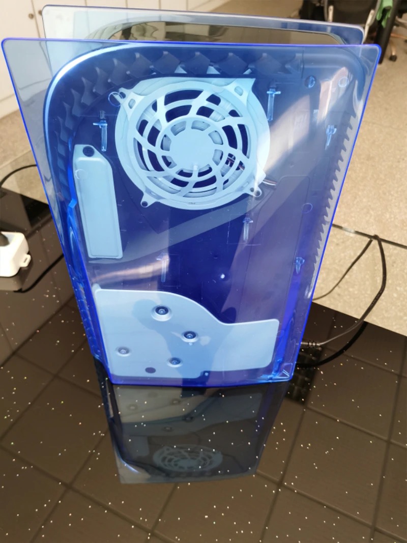 PlayStation 5用 透明 ハードシェルカバープレートボード