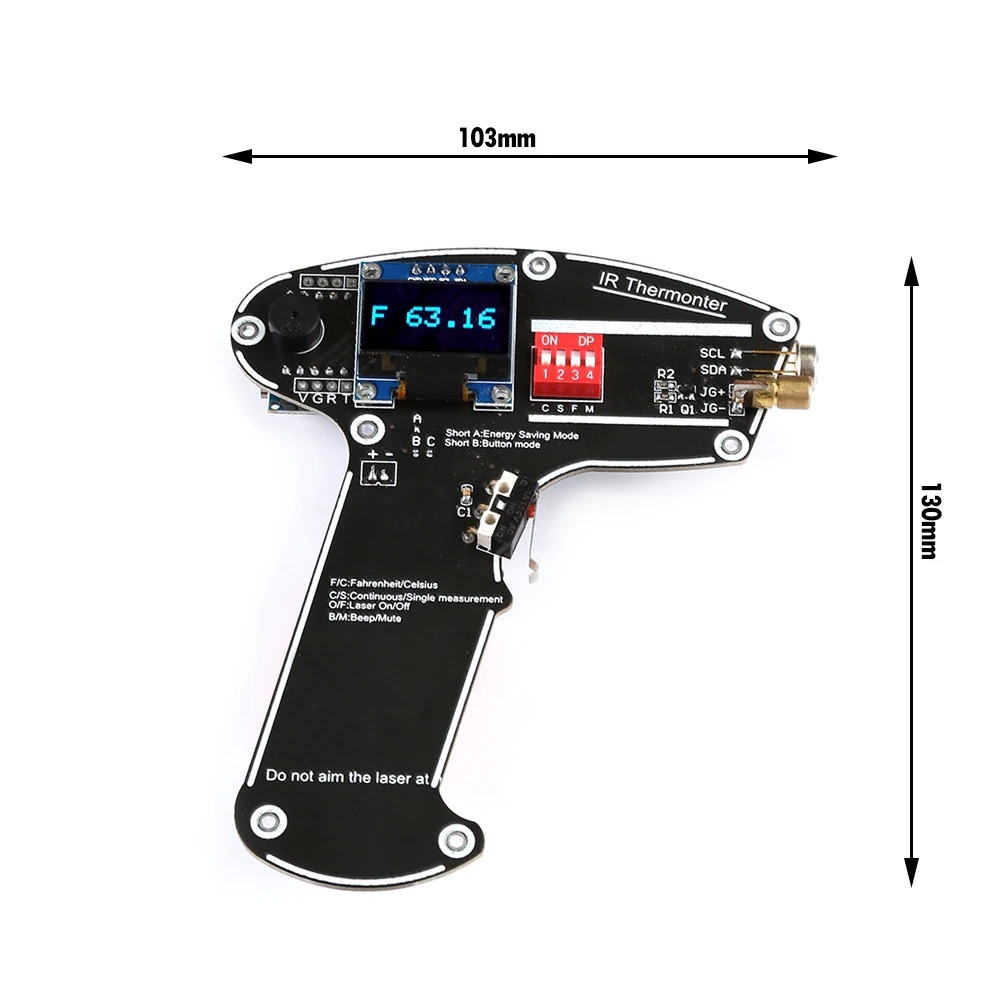 Arduino nano 非接触 赤外線温度計 DIYキット