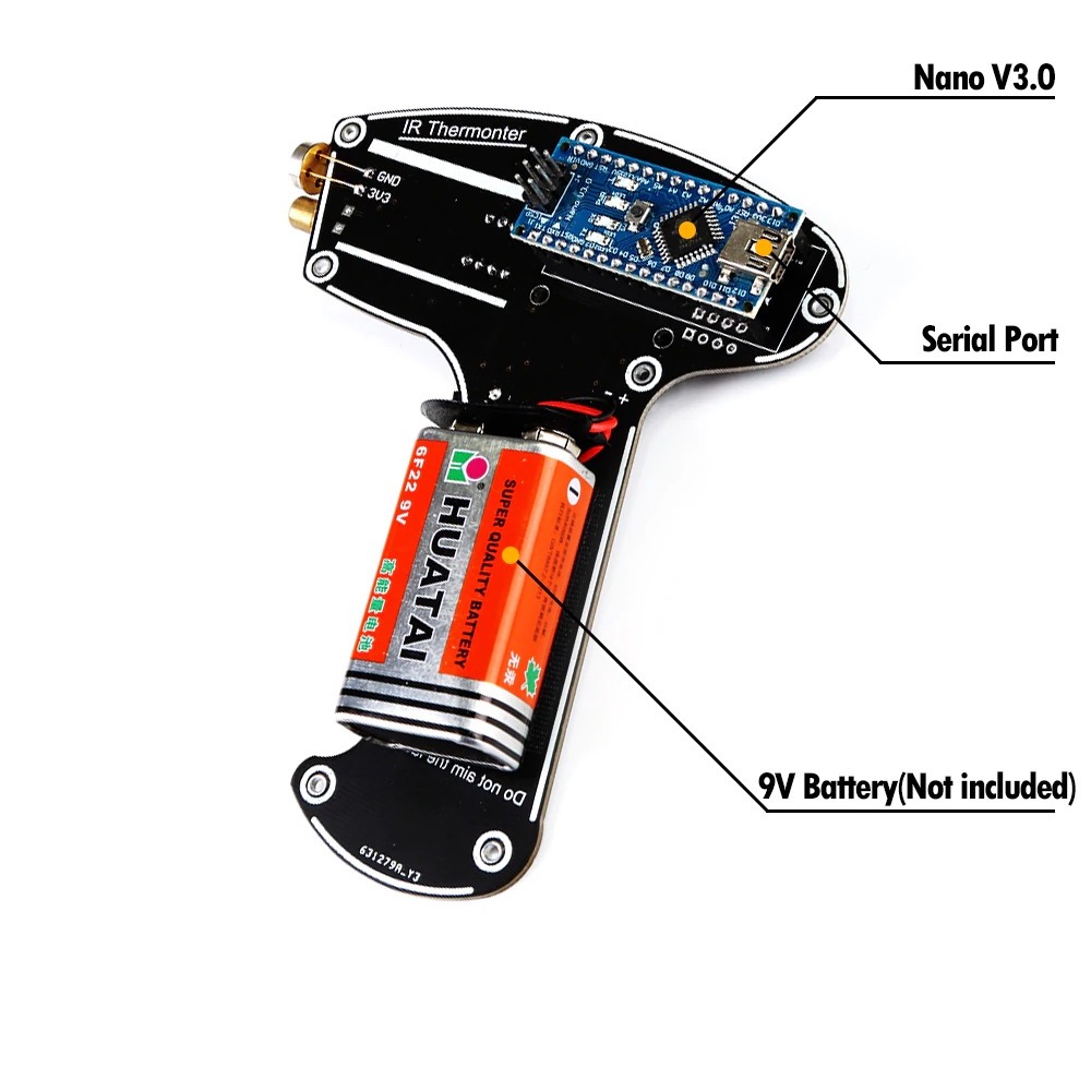 Arduino nano 非接触 赤外線温度計 DIYキット