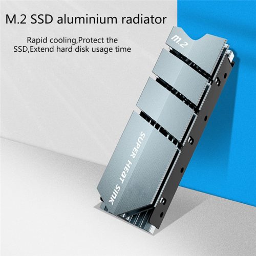 M.2 2280 SSD NVMe NGFF アルミニウム ヒートシンク サーマルガスケット
