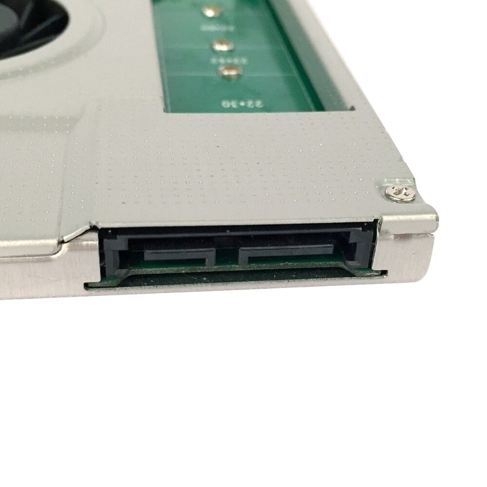 ノートパソコン 9.5mm SATA3 DVD/CD-ROMオプティカルベイキャディーM.2 B-key NGFF SSDケース