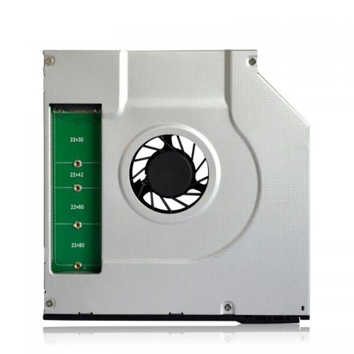 ノートパソコン 9.5mm SATA3 DVD/CD-ROMオプティカルベイキャディーM.2 B-key NGFF SSDケース