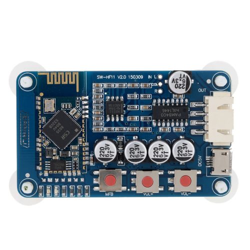 Bluetooth 4.0 オーディオレシーバー アンプボードモジュール
