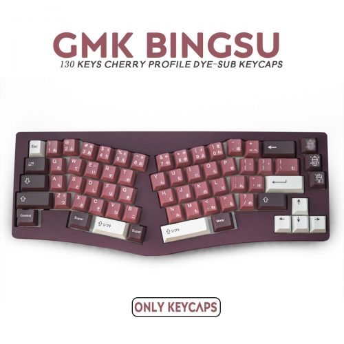 130キー DYE-SUB プロファイル日本語 かな キーキャップ Cherry MX スイッチ メカニカルキーボード対応