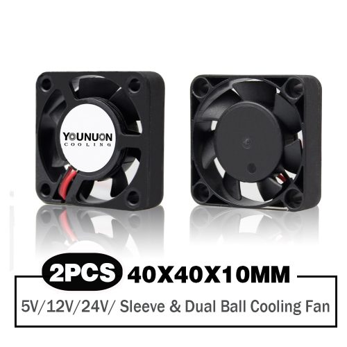 4010 ブラシレス 冷却ファン DC 5V 12V 24V 40x40x10mm 3Dプリンター PC対応