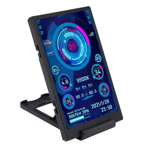 3.5インチ IPS液晶 TYPE-C接続 CPU GPU RAM HDD モニタリング ディスプレイ