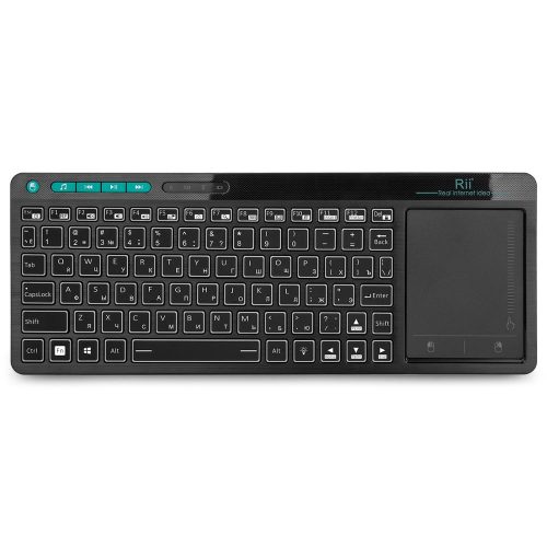 ２.4GHz タッチパッド付き ワイヤレス マルチメディア キーボード