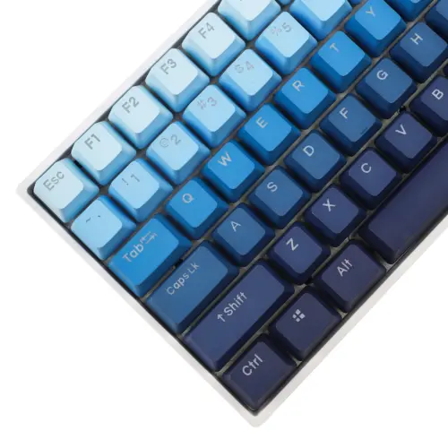 108 122 ブルー系グラデーション OEMプロファイル メカニカルキーボード キーキャップ