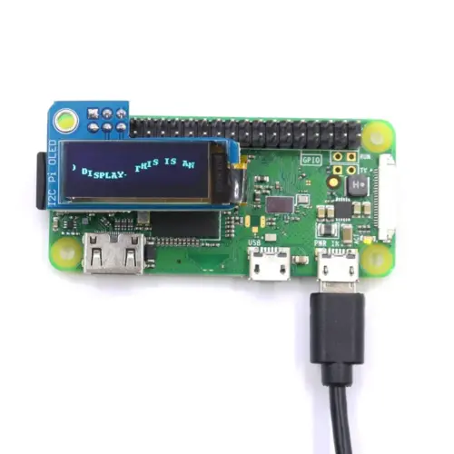 Raspberry Pi対応 0.91インチ ブルーOLED ディスプレイモジュール