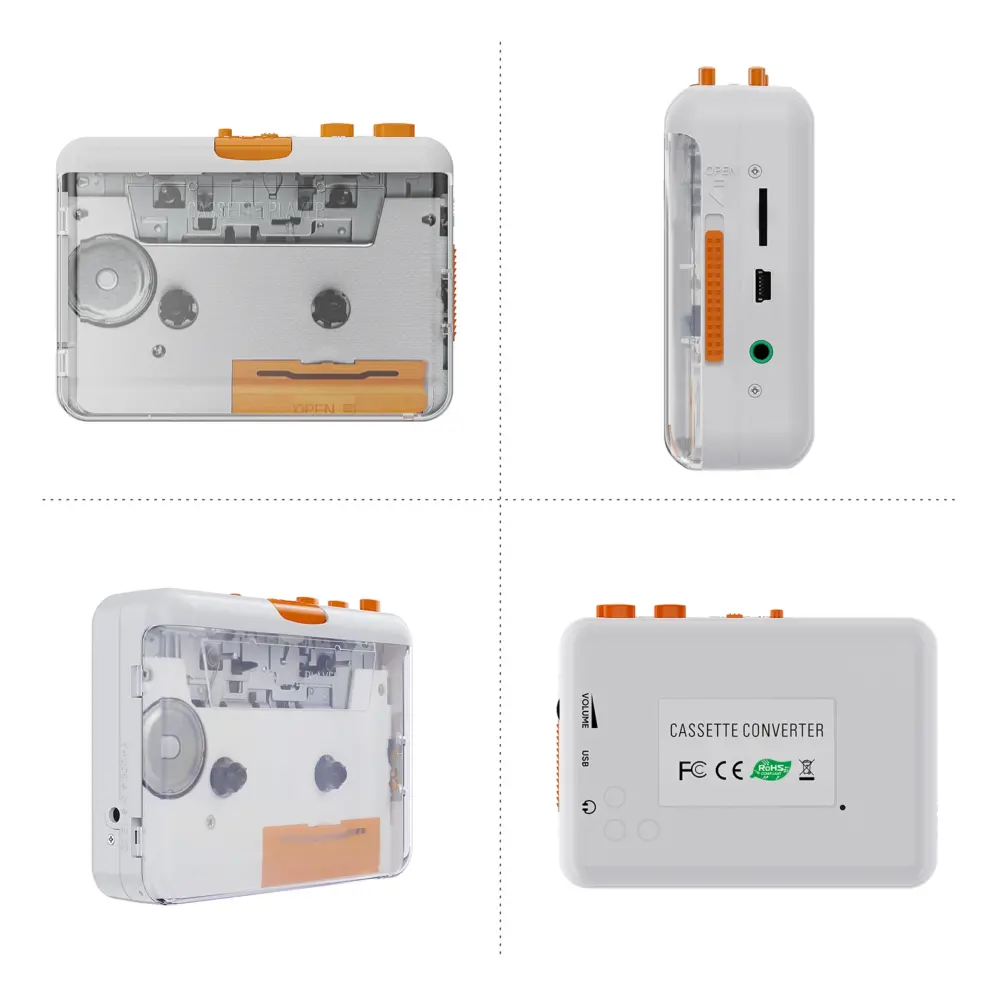 ポータブルカセットテーププレーヤー MP3 コンバーター - 画像 (4)