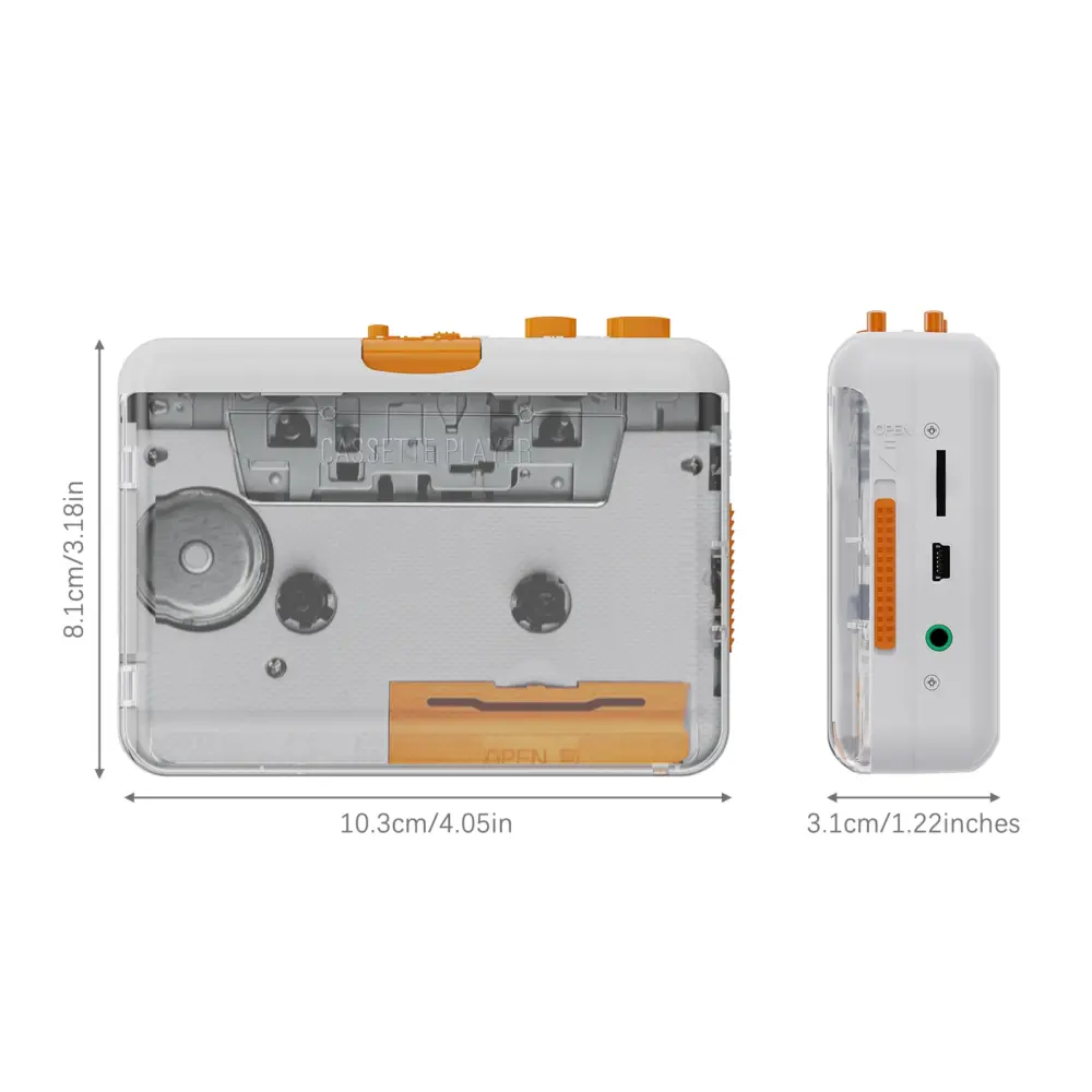 ポータブルカセットテーププレーヤー MP3 コンバーター - 画像 (3)