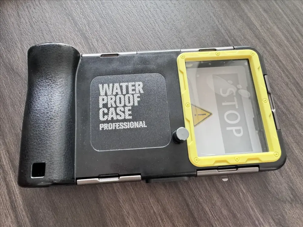 IP68 15m プロフェッショナル ダイビング スイミング 防水 スマートフォンケース - 画像 (4)