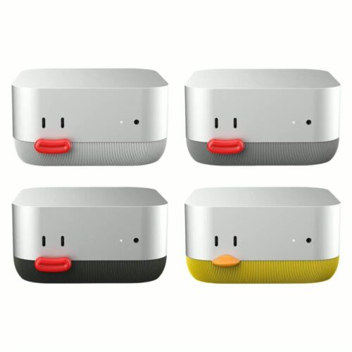 Mac Mini M4 電源ボタン付き 放熱 ベーススタンド