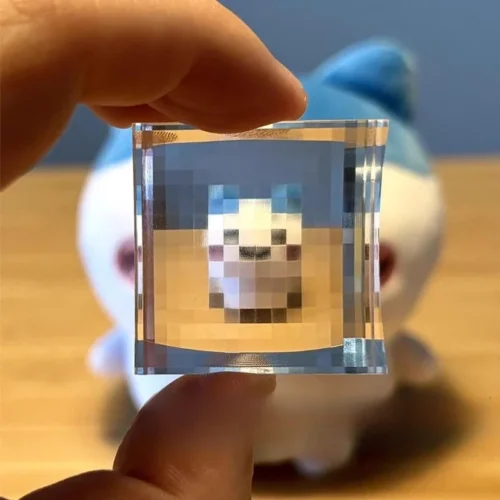 アクリルモザイクピクセルレンズ