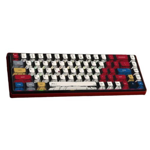 マンガ風デザイン PBT 74 / 135キー OEMプロファイル PBT 5面熱昇華 キーキャップ